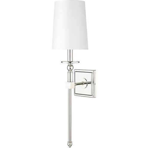 None Wall Sconce Wall Light in Polished Nickel